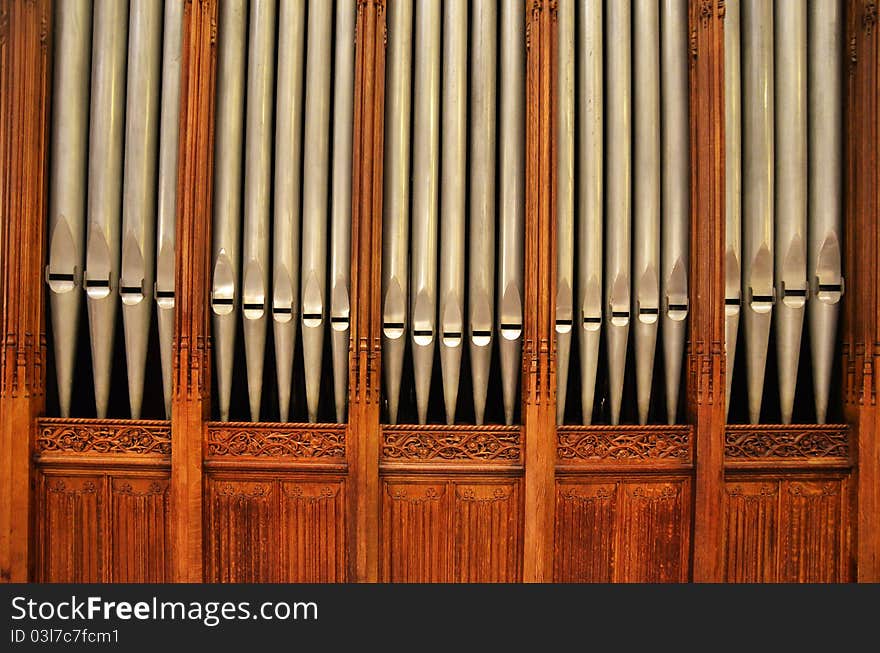 An example of the artistic detail that was put into every aspect of this neo-gothic-style cathedral. An example of the artistic detail that was put into every aspect of this neo-gothic-style cathedral.