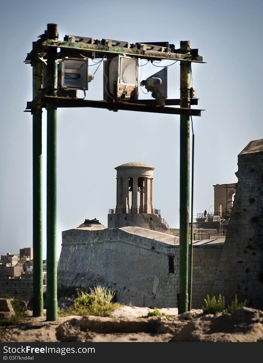 Seige Bell And Statue Memorial Monument, Valletta