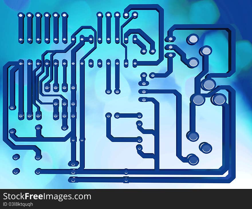 Abstract circuit ,unique design by me. Abstract circuit ,unique design by me