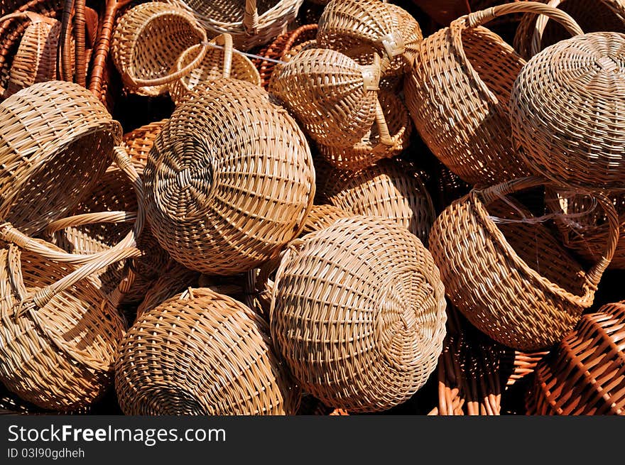 Wicker baskets