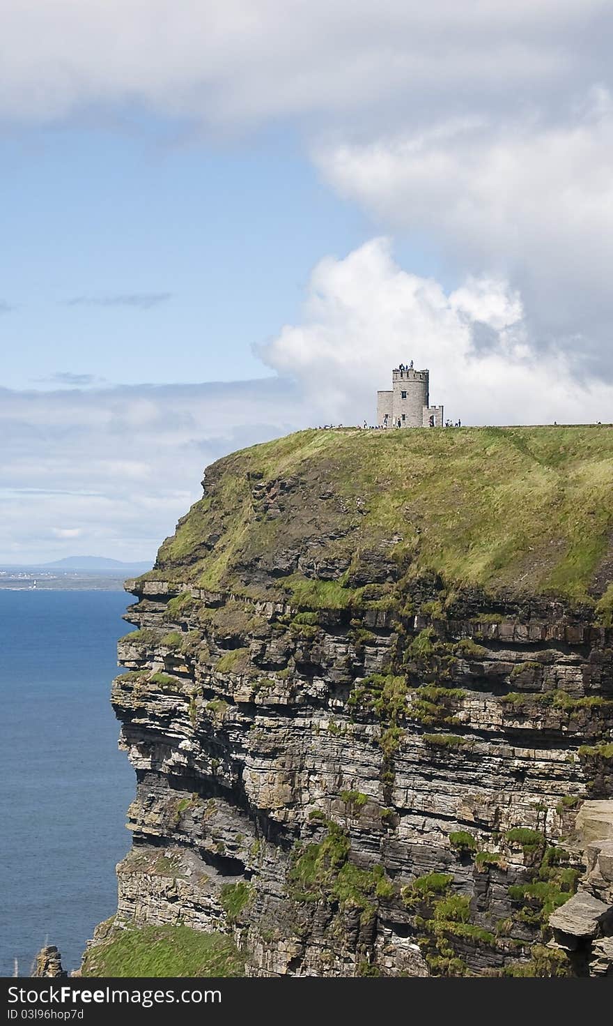 Cliff of mohers in ireland. Cliff of mohers in ireland