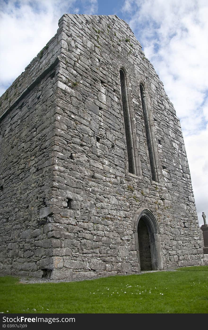 An ancient church in ireland. An ancient church in ireland