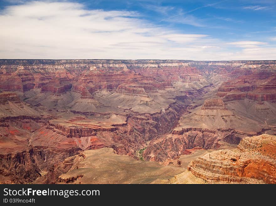 Grand Canyon in the summer