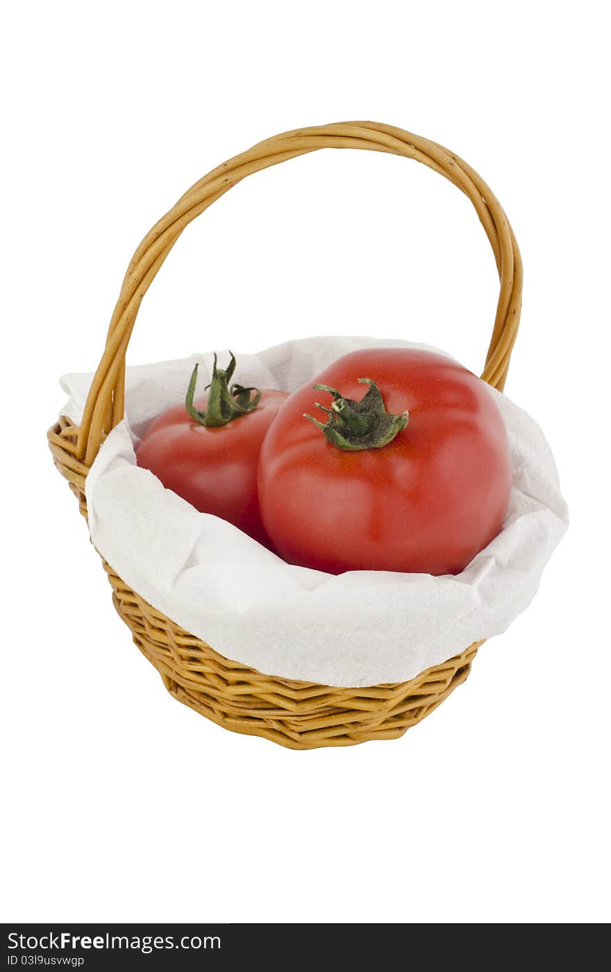 Tomato In Basket