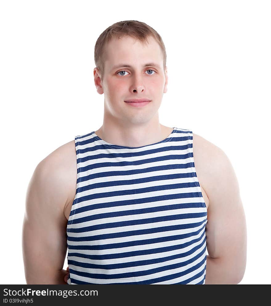 The sailor in a striped shirt