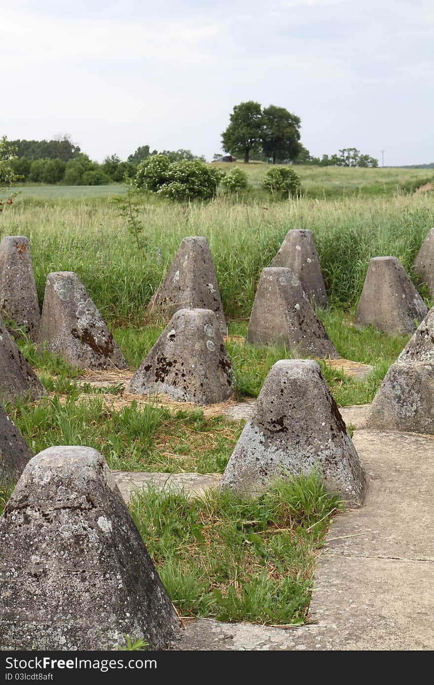 The Miedzyrzecz Fortification Region - the Nazi Germany anti tank fortification system