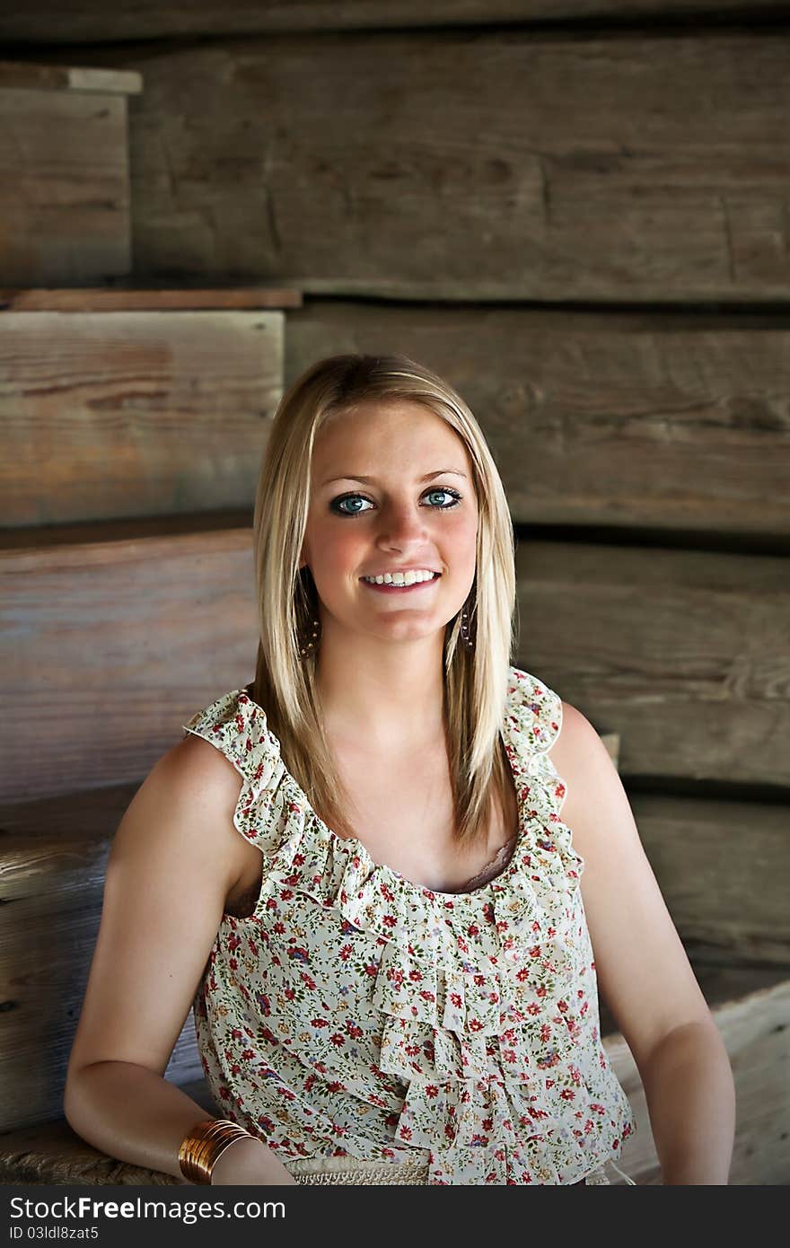 Portrait of beautiful smiling teenage girl. Portrait of beautiful smiling teenage girl.