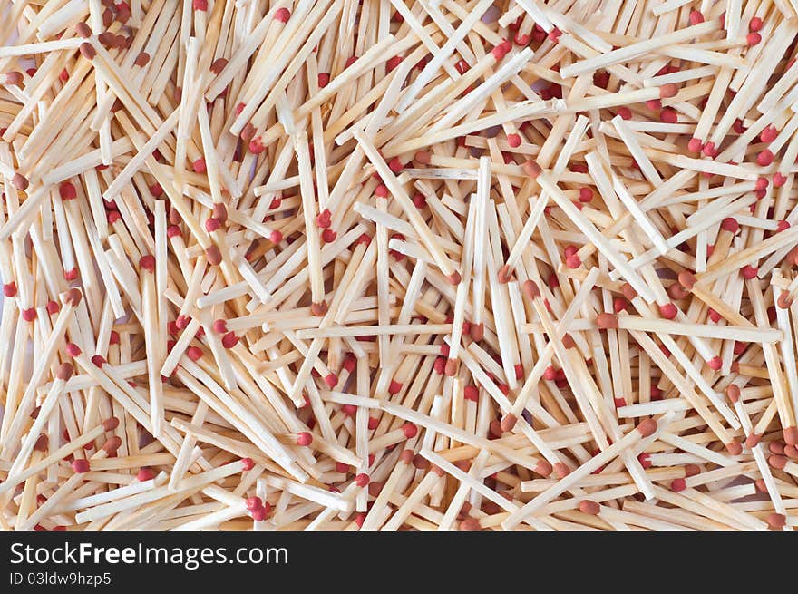 Texture from matches