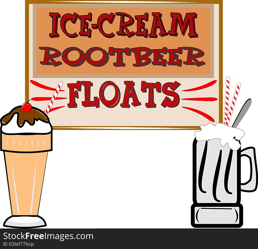 Root Beer Floats And Ice Cream