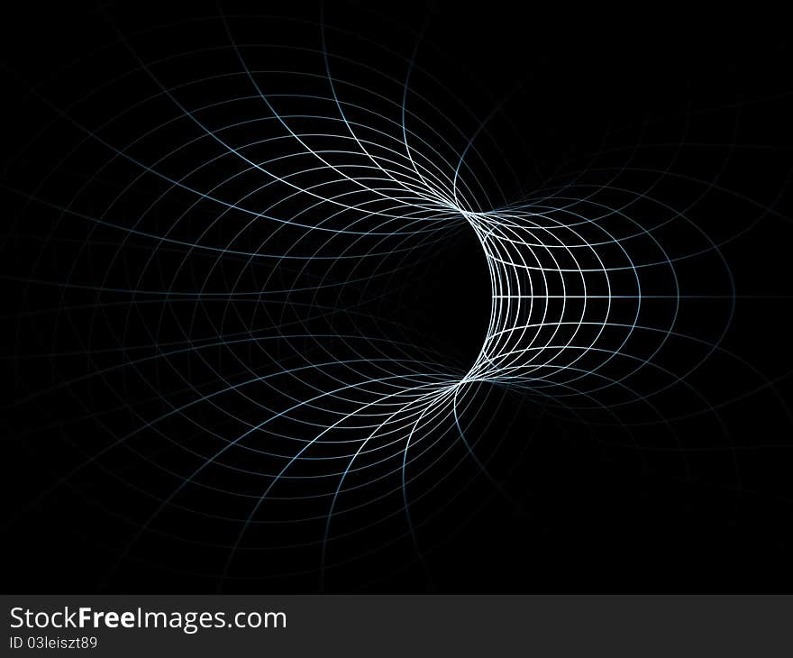 Elegant detailed grid lines rendered on plain background on the subject of science, technologies, geometry and mathematics. Elegant detailed grid lines rendered on plain background on the subject of science, technologies, geometry and mathematics