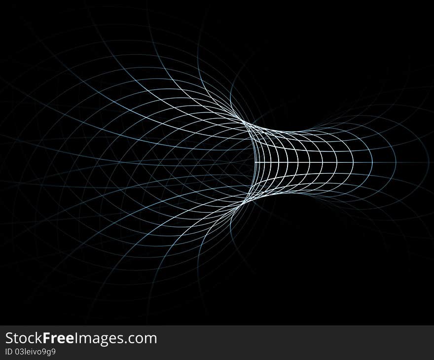 Elegant detailed grid lines rendered on plain background on the subject of science, technologies, geometry and mathematics. Elegant detailed grid lines rendered on plain background on the subject of science, technologies, geometry and mathematics