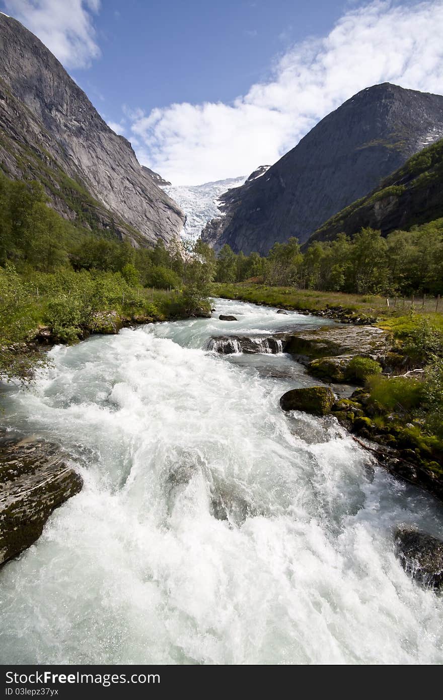 Norway mountain landscape