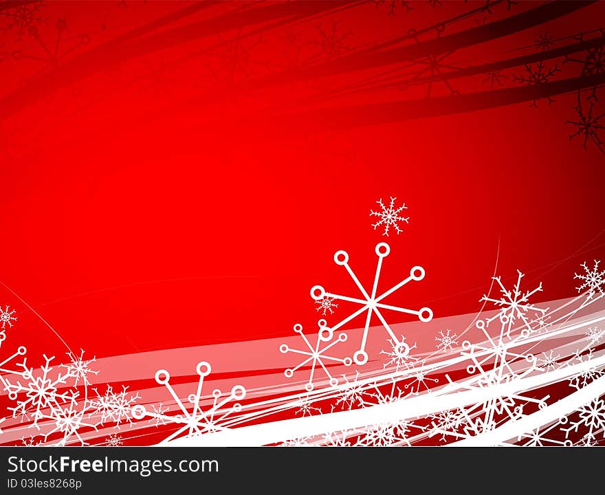 Christmas Vector Abstract Background