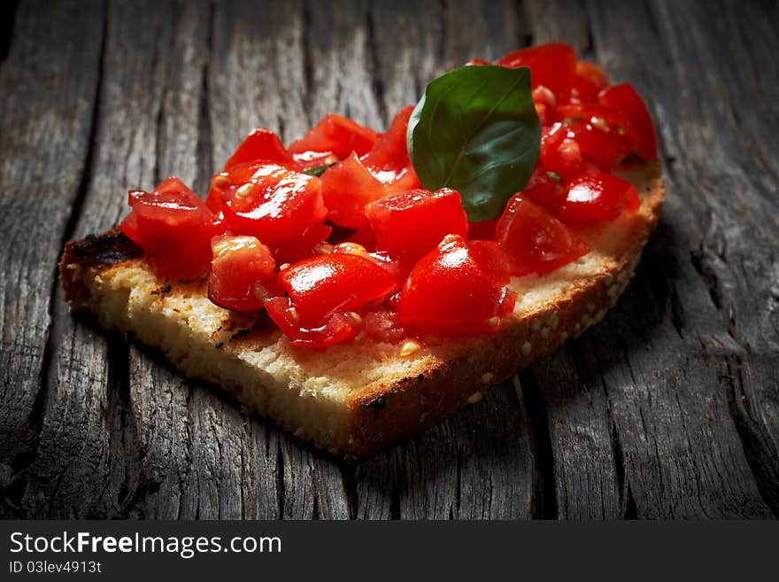 Italian bruschetta