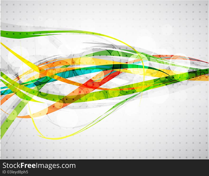 Abstract Lines Background