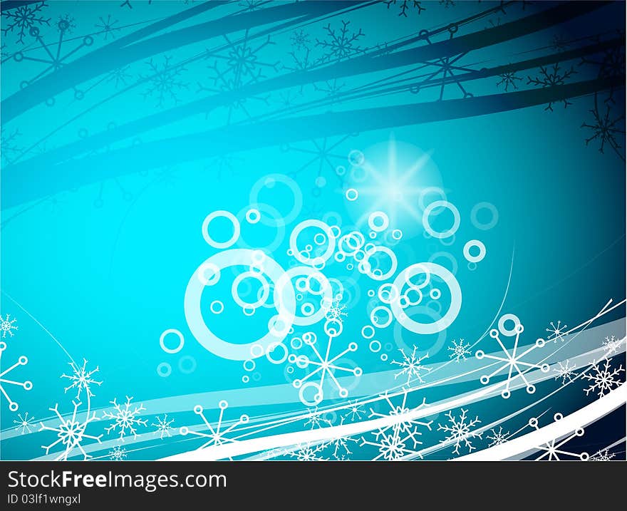 Christmas Vector Abstract Background