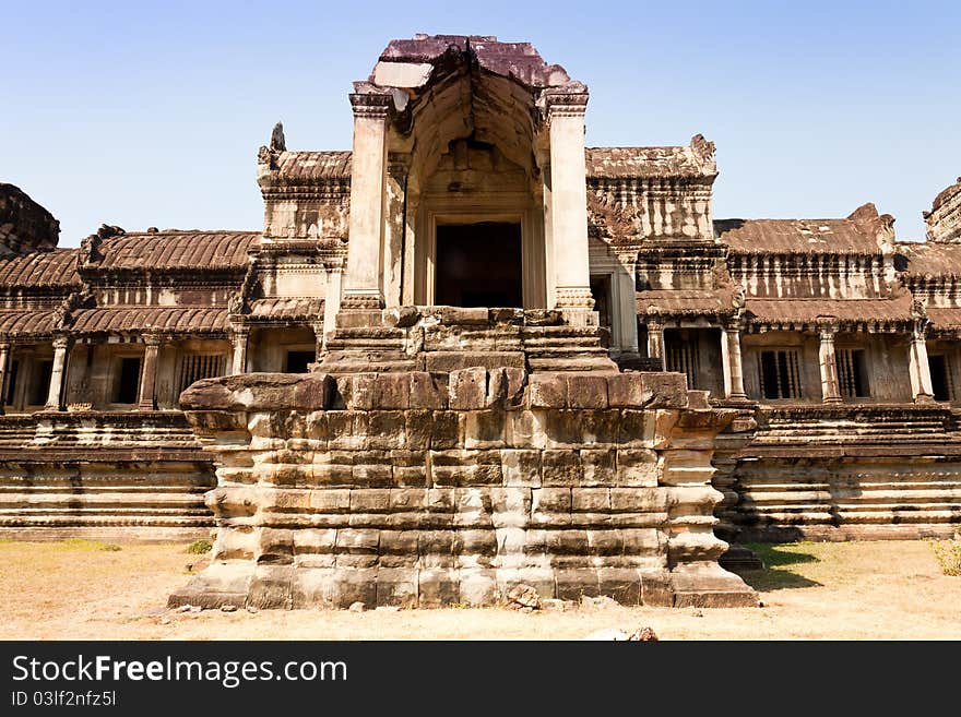 Ruined Angkor Wat, Cambodia