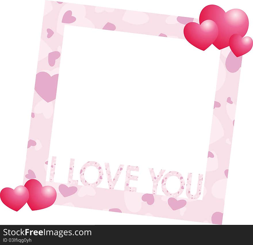 Valentine frame