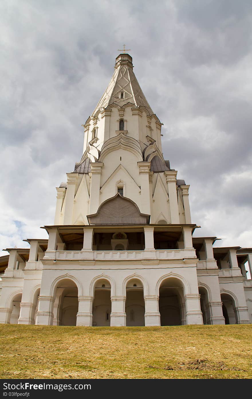 Old church in Kolomensko, Russia