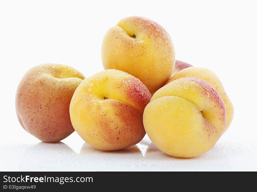 Fresh apricots