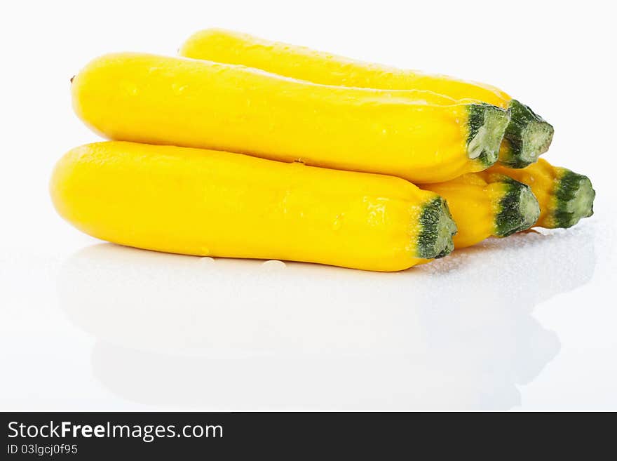 Yellow zucchinis