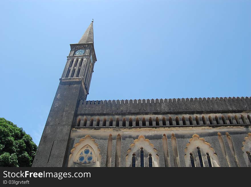 The Christ Church in Stone Town, Zanzibar, Tanzania.