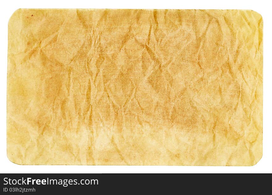 Old worn grunge paper background. Old worn grunge paper background