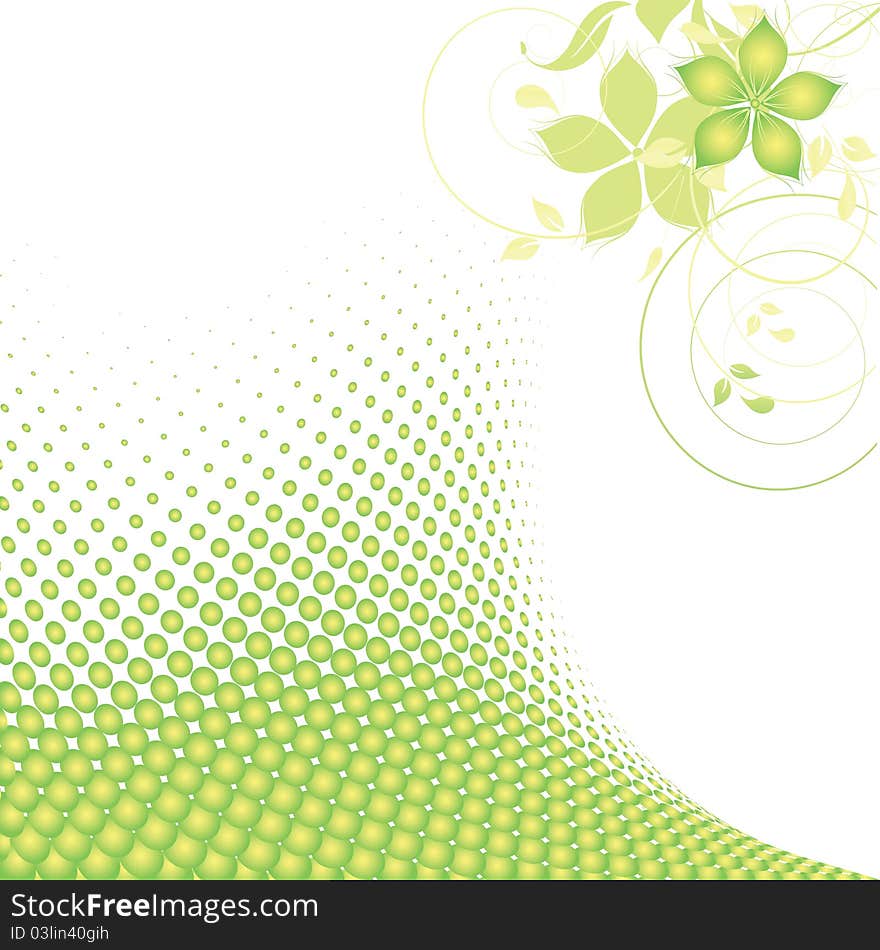 Dots ecological background