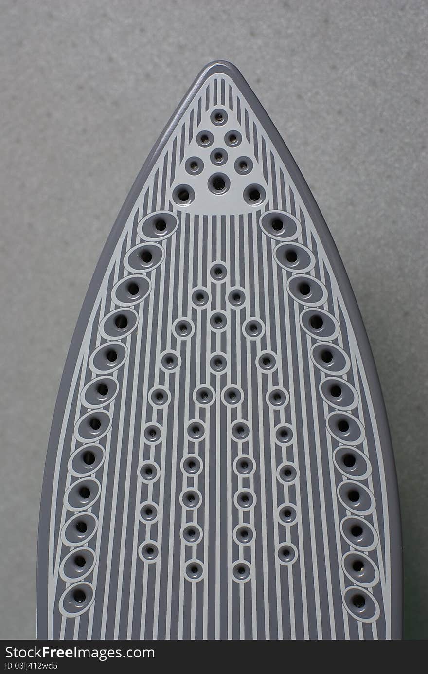 Soleplate of a steam iron