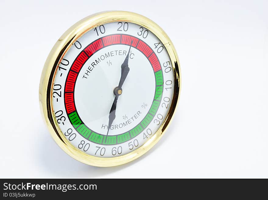 Isolated Thermometer Hygrometer