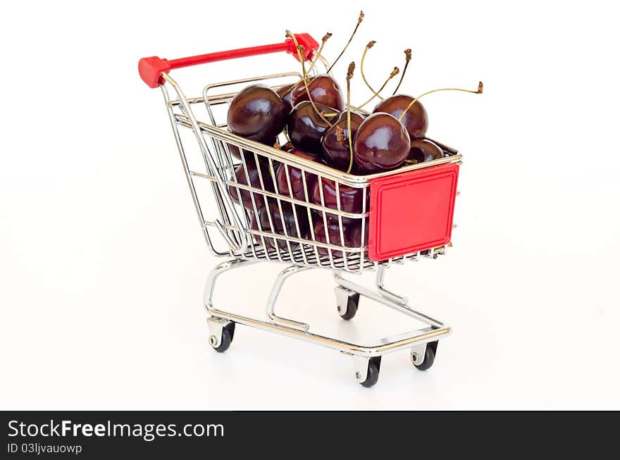 Cherry in a cart