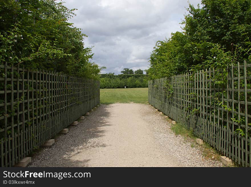 Landscapes from Versailles gardens, paris, France