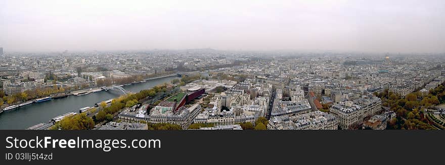 Paris Seen From The Tower Of Eiffel