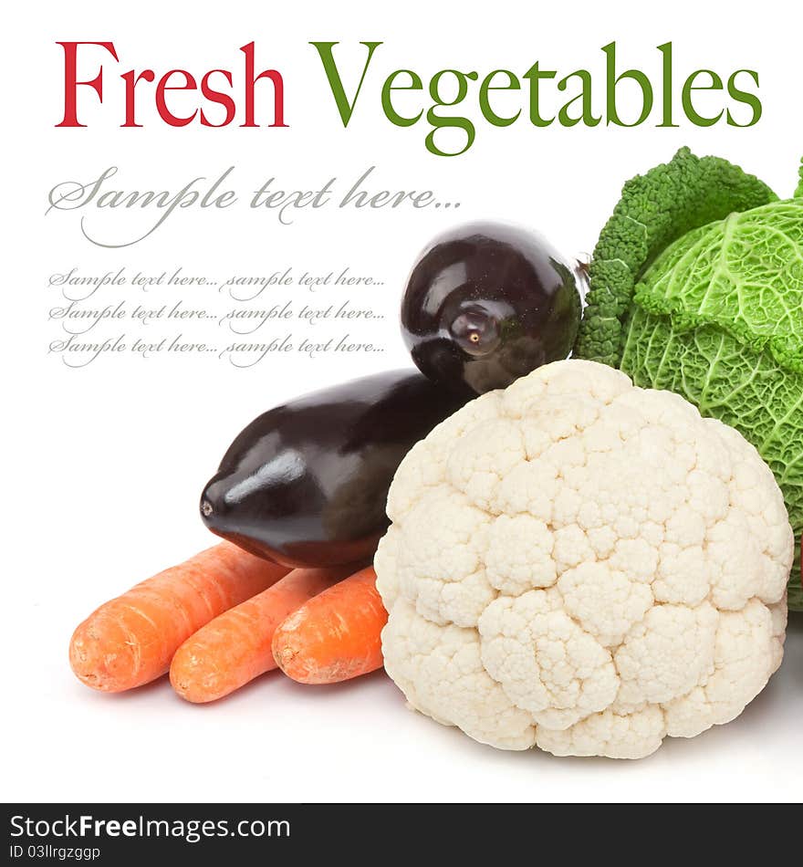 Raw Fresh Organic Vegetables