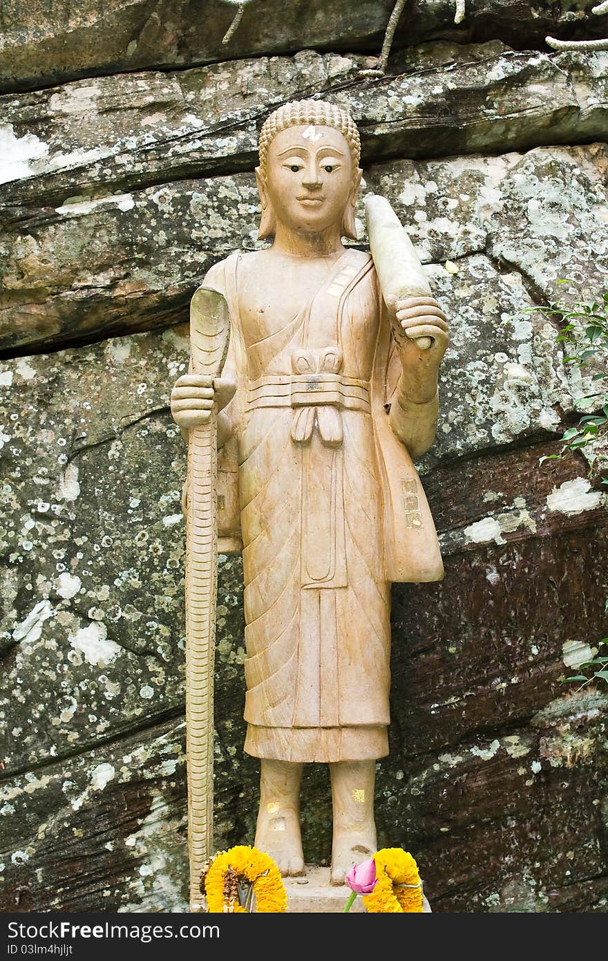 Image Buddha in the forest