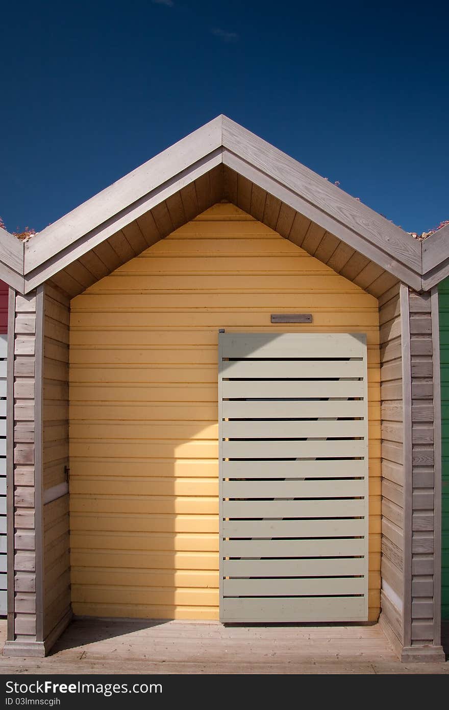 Single Beach Hut in Blyth, Northumberland, UK