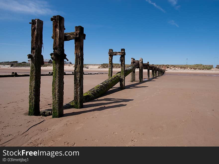 Sewage Outlet Pipe