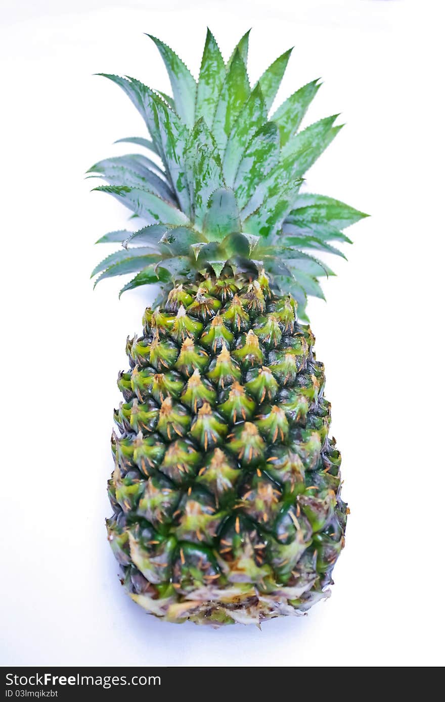 Fresh green pinapple