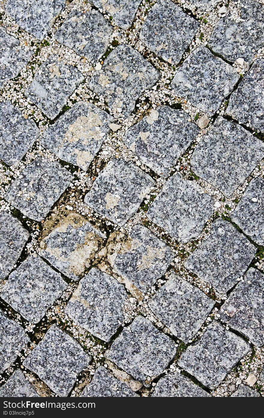 Texture made from a granite causeway. Texture made from a granite causeway