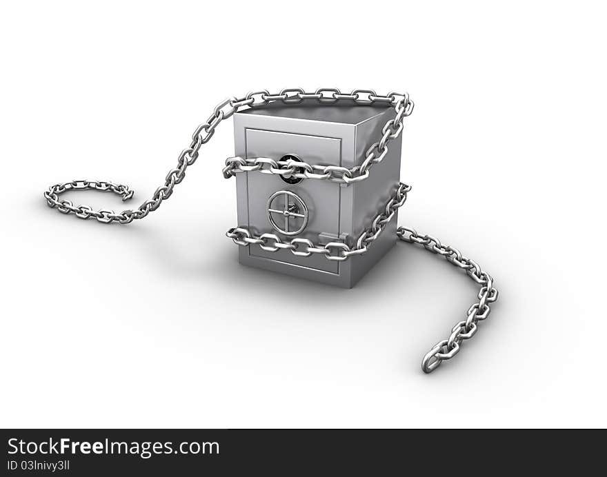 Chained safe