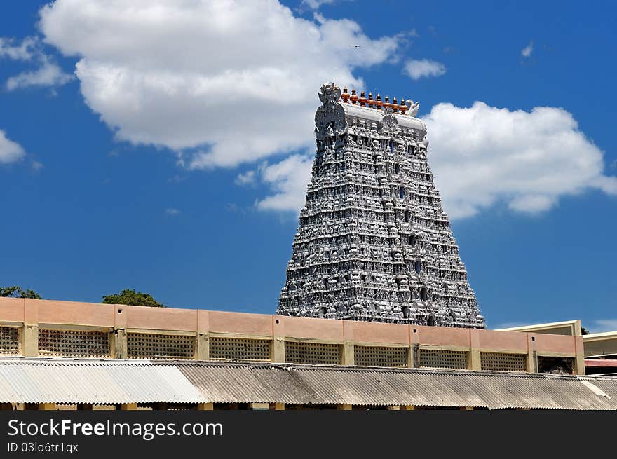 An ancient Hindu temple at Tiruchendur Tamilnaudu India