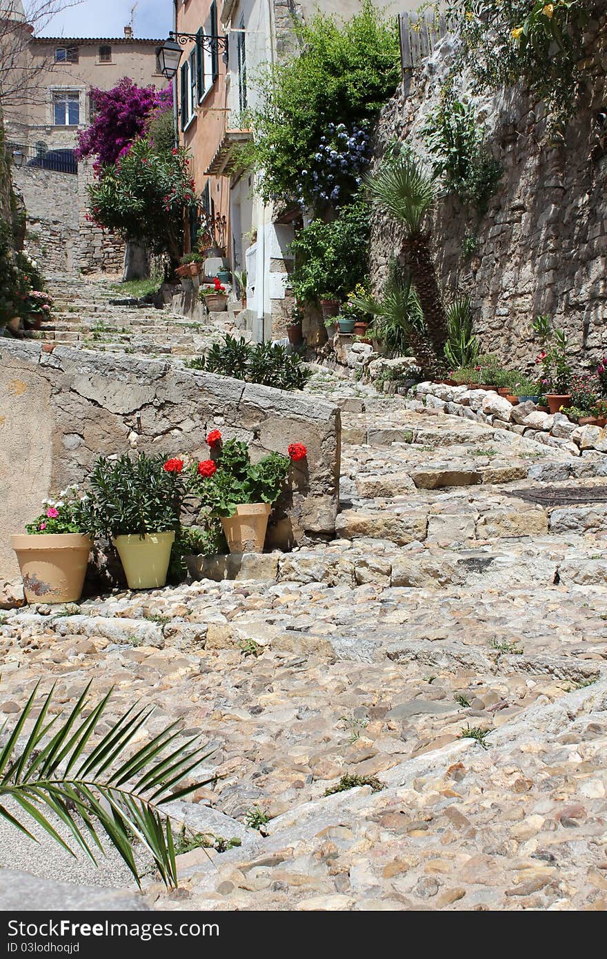 The Old Town of Hyères, France