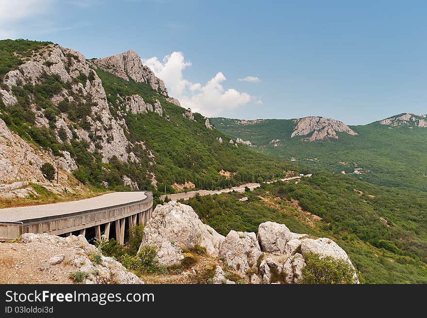 A Tunnel In The Mountains