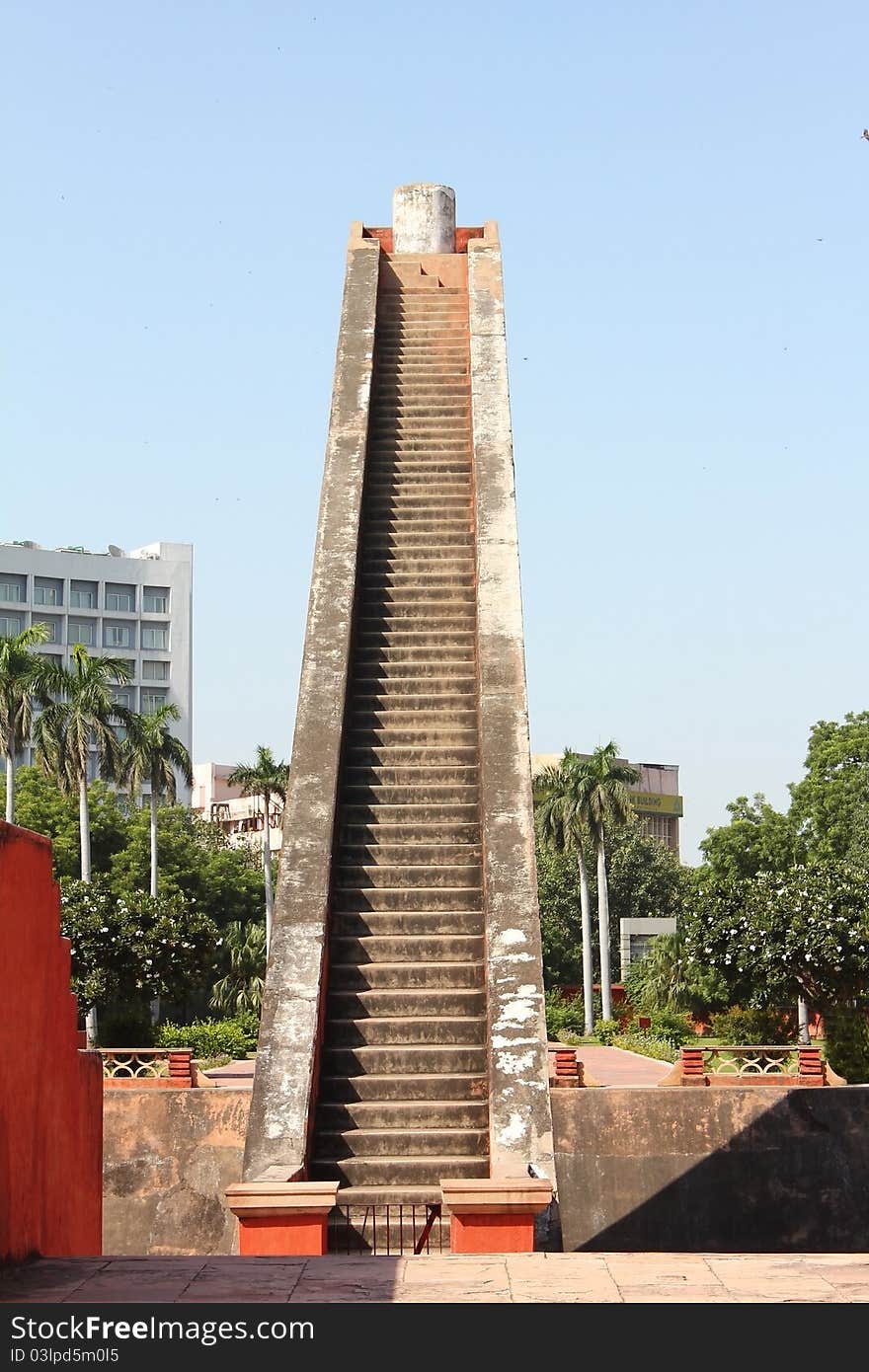 Stairway of jantar mantar, delhi. Stairway of jantar mantar, delhi