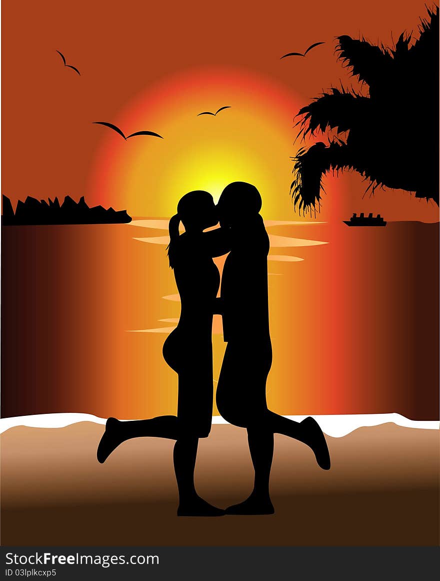 Sunset Kiss