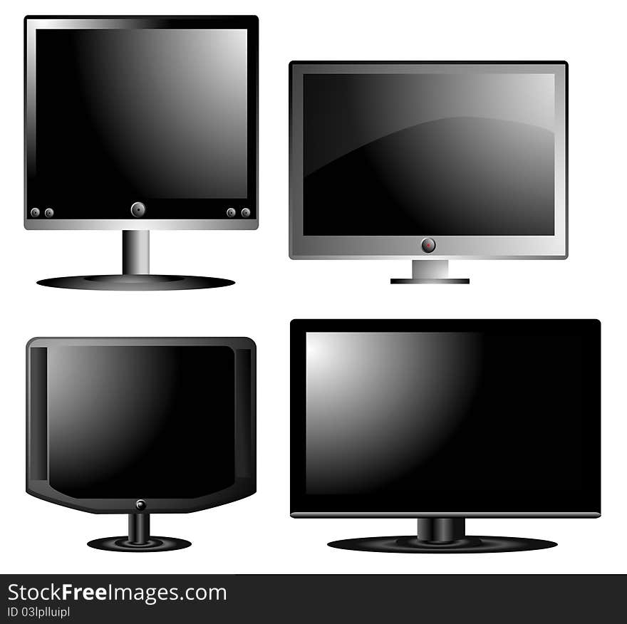 LCD TV set