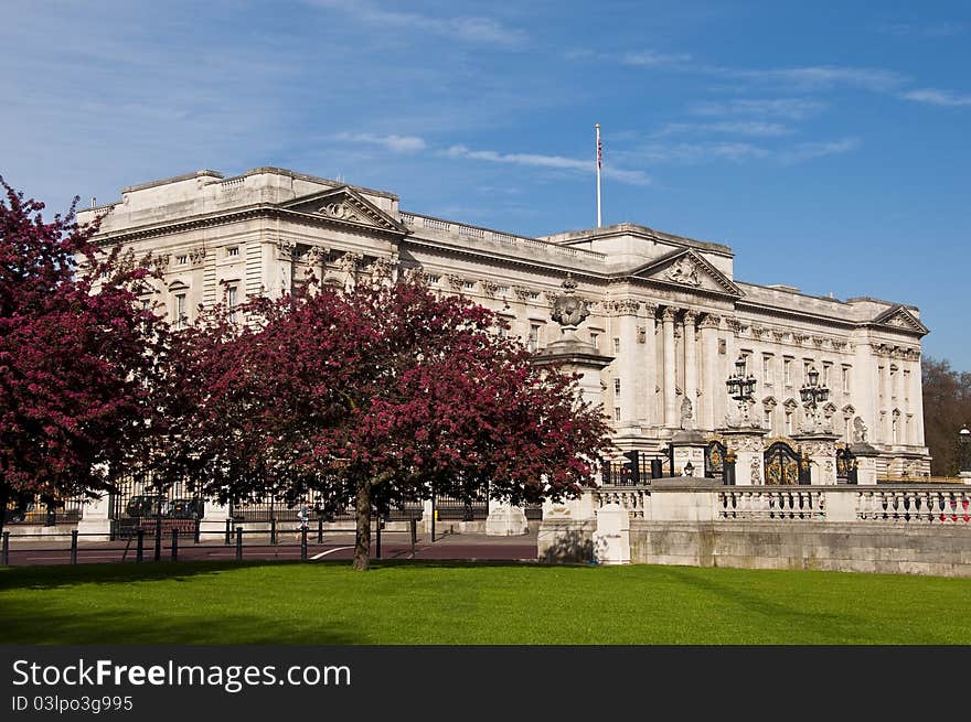 Buckingham Palace in London, UK