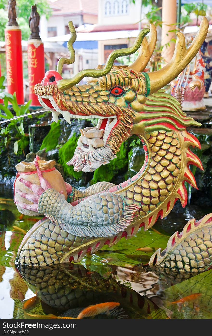 Asian Temple Dragon