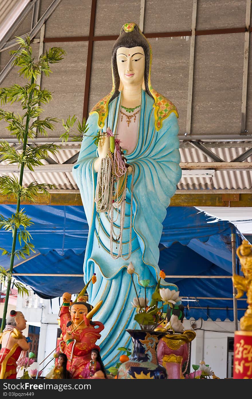 Blue Buddha statue and in Thailand. Blue Buddha statue and in Thailand