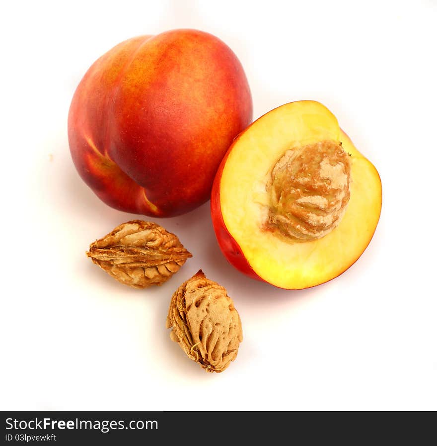 Isolated Fruits - Nectarines